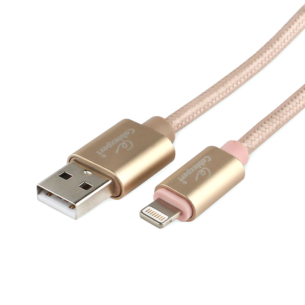 USB Lightning кабель Cablexpert CC-U-APUSB01Gd-1M