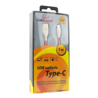 USB Type-C кабель Cablexpert CC-G-USBC01R-1M
