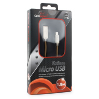 Micro USB кабель Cablexpert CC-P-mUSB02Gd-1.8M