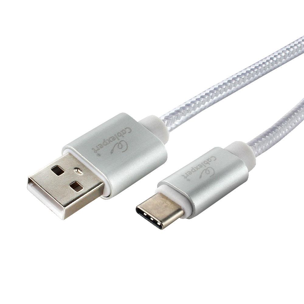 USB Type C кабель Cablexpert CC-U-USBC01S-1M