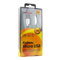 Micro USB кабель Cablexpert CC-G-mUSB02S-1M 
