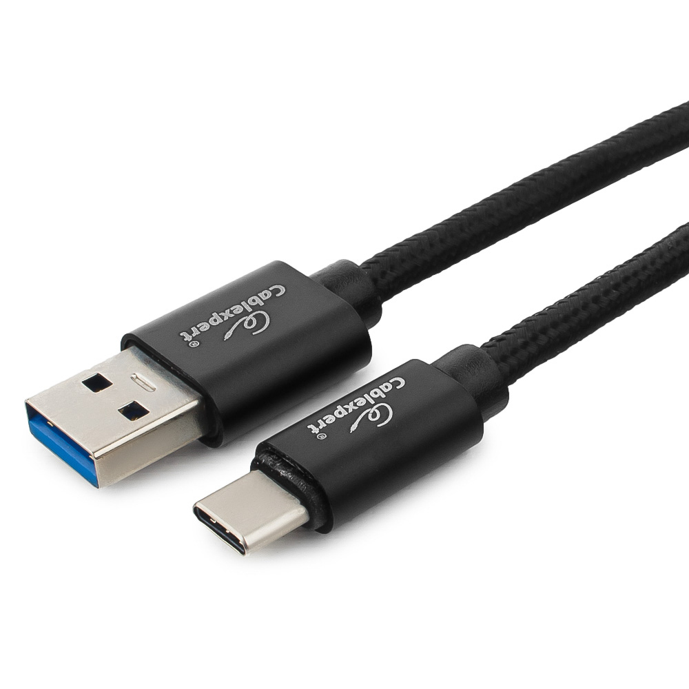 USB 3.0 Type-C кабель Cablexpert CC-P-USBC03Bk-1M