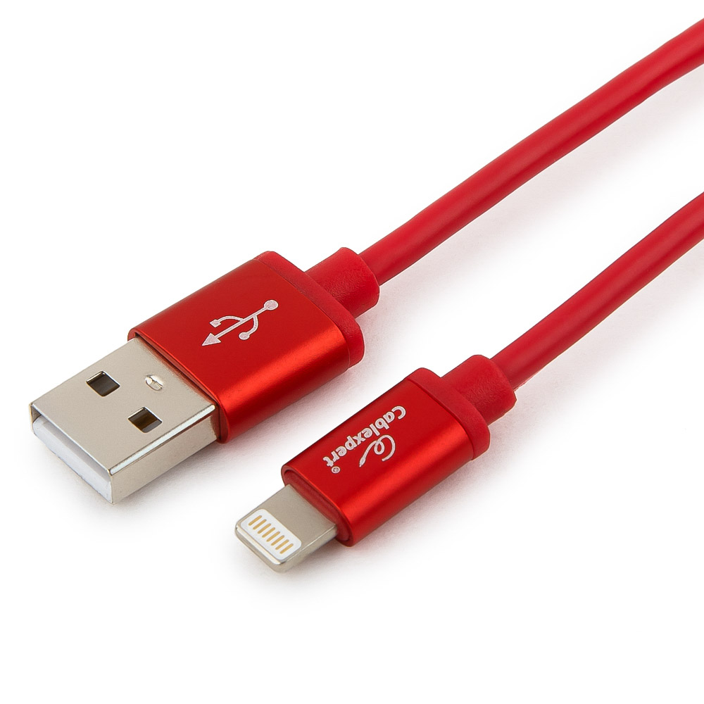 USB Lightning кабель Cablexpert CC-S-APUSB01R-1.8M
