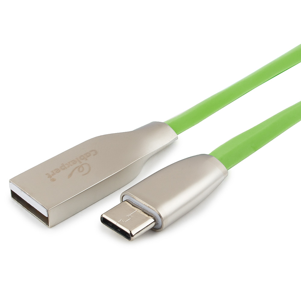 USB Type-C кабель Cablexpert CC-G-USBC01Gn-1M
