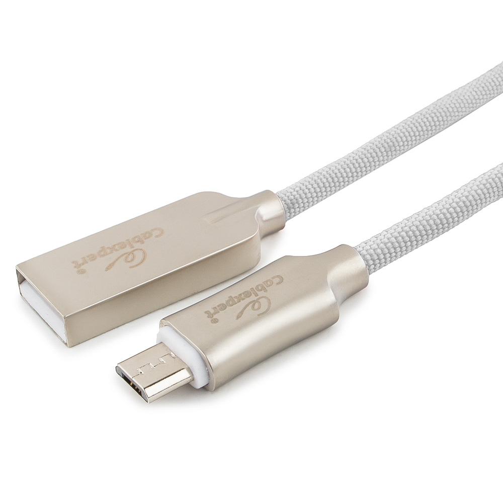 Micro USB кабель Cablexpert CC-P-mUSB02W-1M