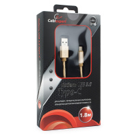 USB 3.0 Type-C кабель Cablexpert CC-P-USBC03Gd-1.8M
