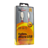 Micro USB кабель Cablexpert CC-G-mUSB01R-1M
