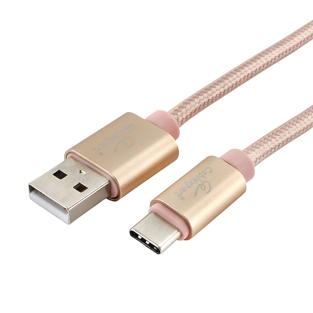 USB Type C кабель Cablexpert CC-U-USBC01Gd-1.8M