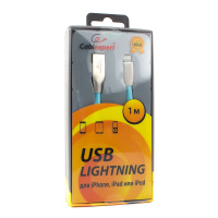 USB Lightning кабель Cablexpert CC-G-APUSB01Bl-1M