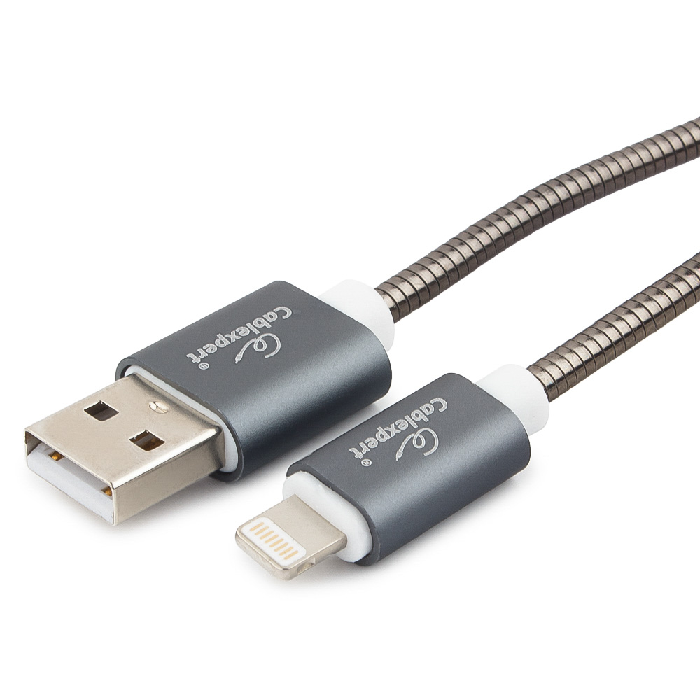 USB Lightning кабель Cablexpert CC-G-APUSB02Gy-1.8M