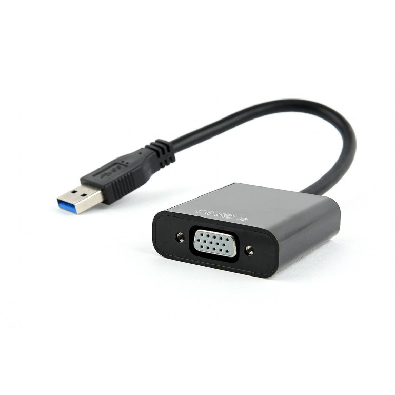 USB 3.0 --> VGA  конвертер Cablexpert AB-U3M-VGAF-01