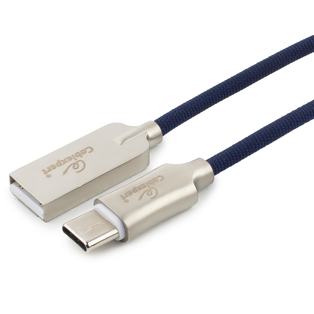 USB Type-C кабель Cablexpert CC-P-USBC02Bl-1.8M