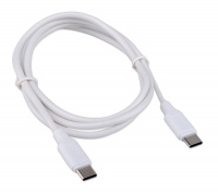 Type-C кабель Cablexpert CC-USB2-CMCM-60-1M-W, 60 Вт