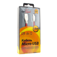 Micro USB кабель Cablexpert CC-G-mUSB01R-1.8M