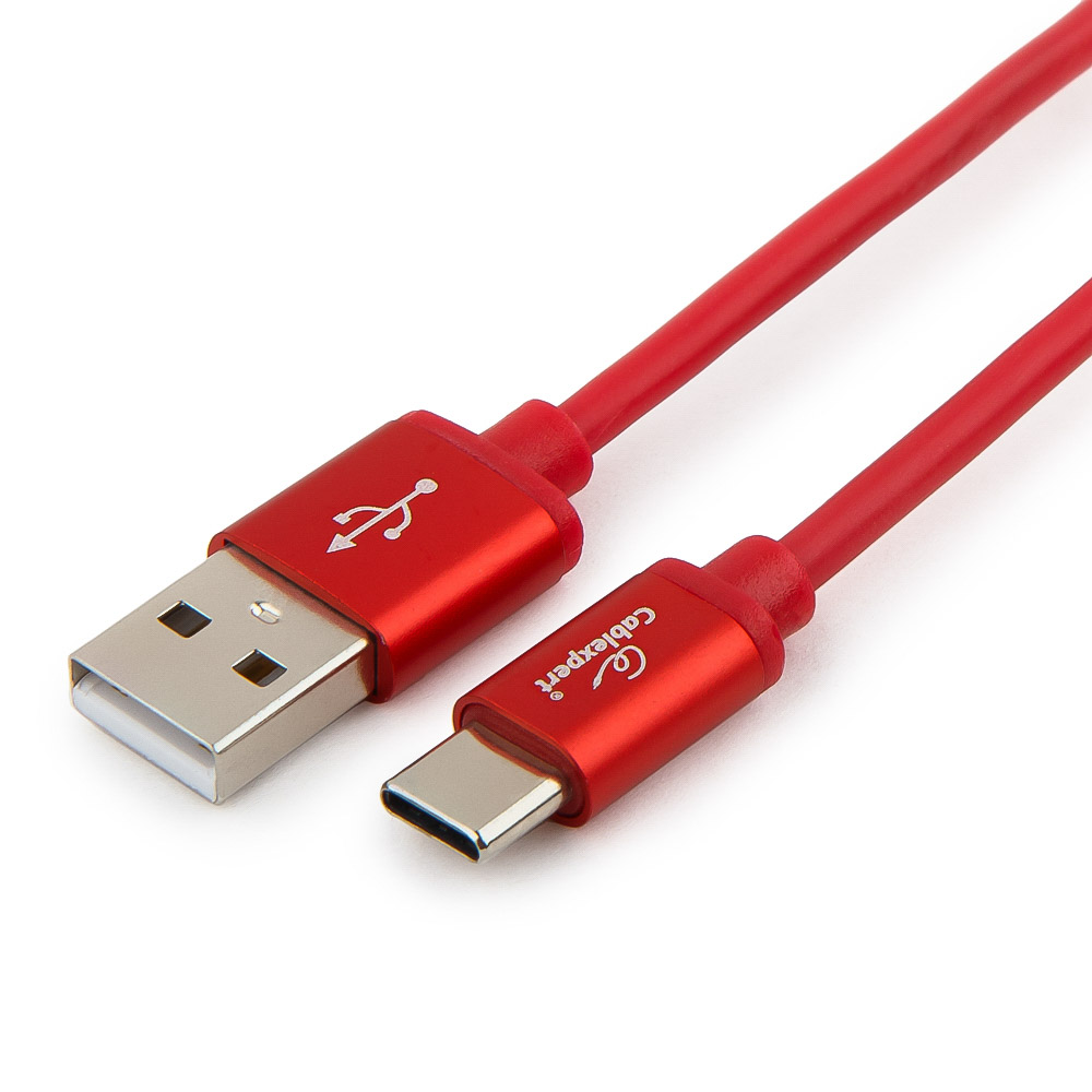 USB Type-C кабель Cablexpert CC-S-USBC01R-1M