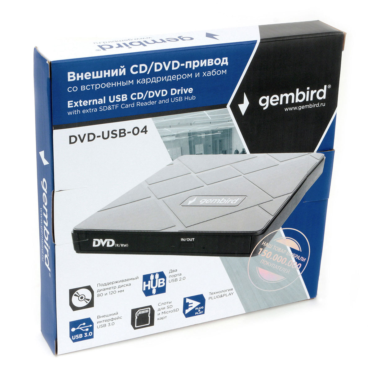 Gembird DVD-USB-04
