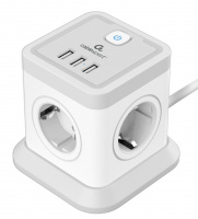 Cablexpert TWR-4-U3-W-2