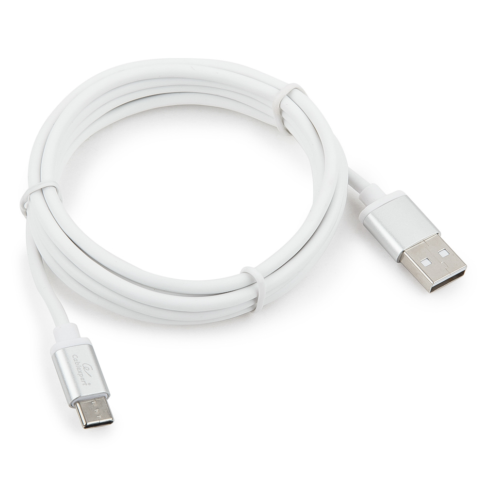 USB Type-C кабель Cablexpert CC-S-USBC01W-1.8M