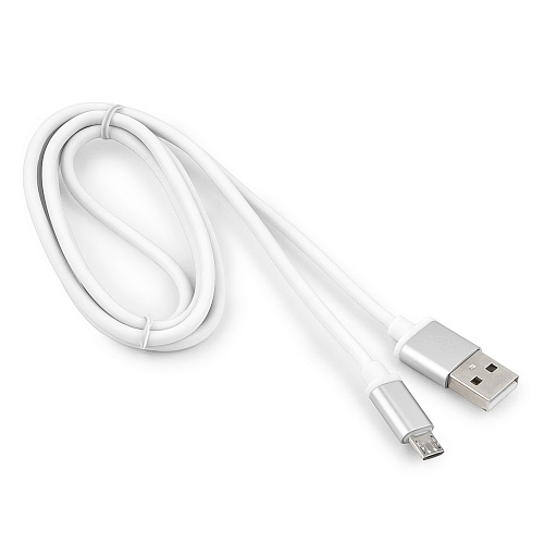 Micro USB кабель Cablexpert CC-S-mUSB01W-1M