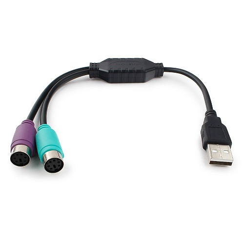Конвертер PS/2 --> USB Cablexpert UAPS12-BK