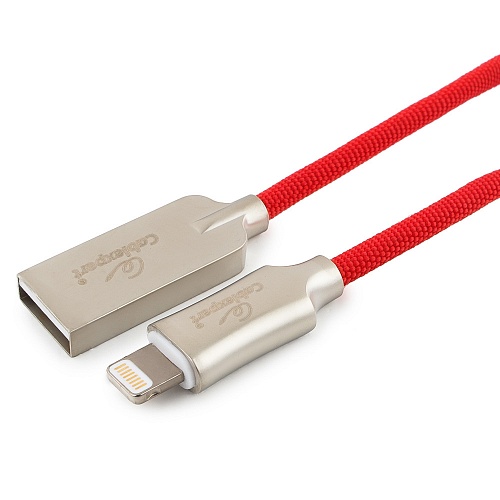 USB Lightning MFI кабель Cablexpert CC-P-APUSB02R-1M