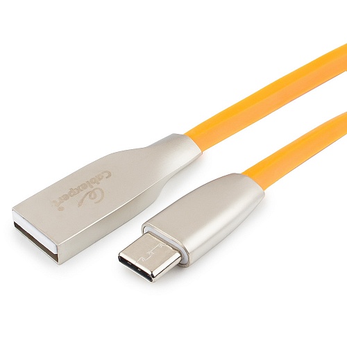 USB Type-C кабель Cablexpert CC-G-USBC01O-1M