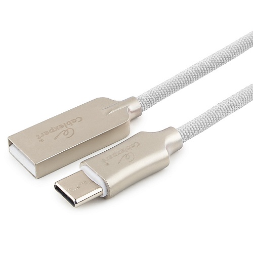 USB Type-C кабель Cablexpert CC-P-USBC02W-1M