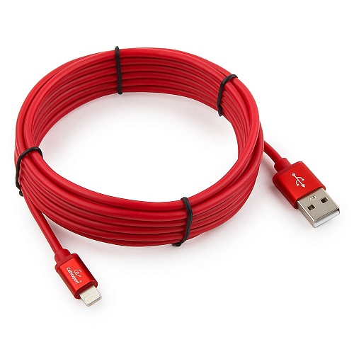 USB Lightning кабель Cablexpert CC-S-APUSB01R-3M